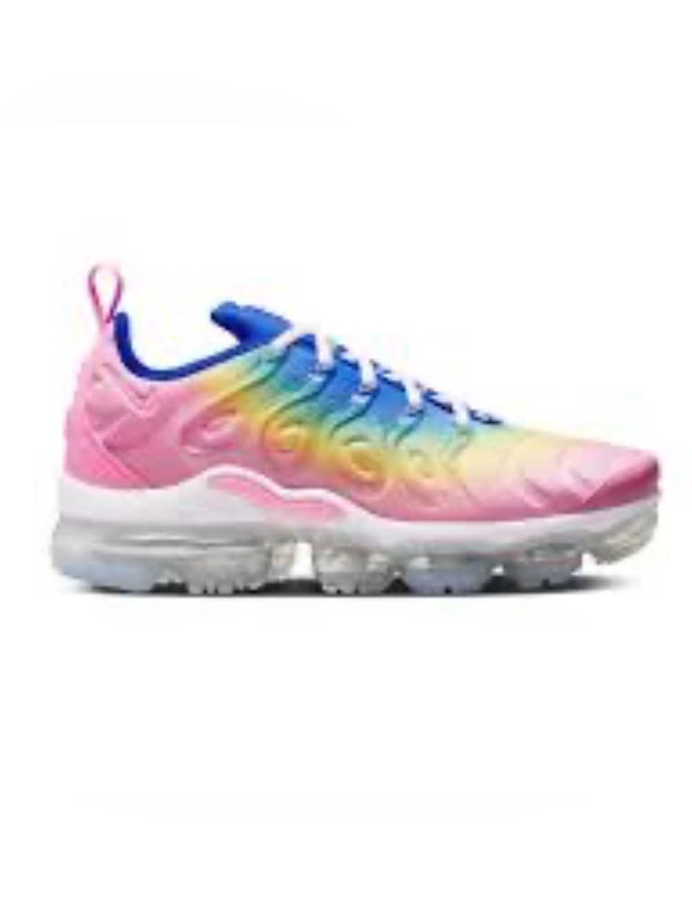 Nike Air VaporMax Plus "Cotton Candy Rainbow" sneakers size 7